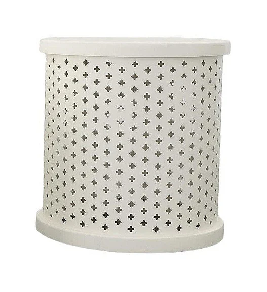 Split Nickel Wanda End Table V-WANDA-CET | COWA32