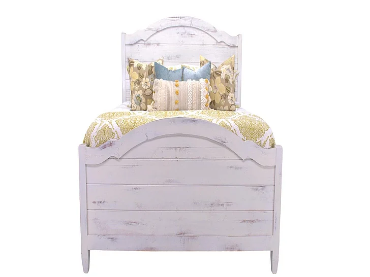 Split Nickel Joanna Twin Bed Nero White MIC3036T | J143