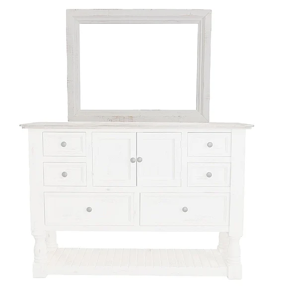 Split Nickel Martha Mirror MIC-MAR-MIR Nero White | M152
