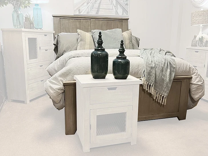Split Nickel Bronco Queen Bed | SOB1D5