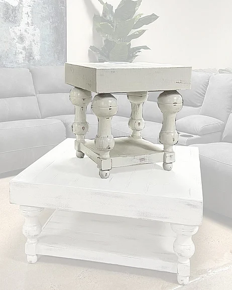 Split Nickel CALAIS END TABLE MIC-CAL-ET | SOC342