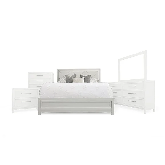 Split Nickel Reed Queen Bed | SOMR1C5