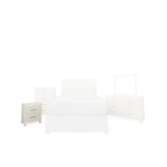 Split Nickel TALIA Nightstand V-TALIA-Ns | SOT1P7