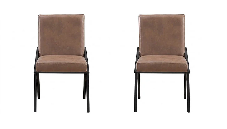 Steve Silver Tucson Side Chair (Set of 2) in Camel TUC500S