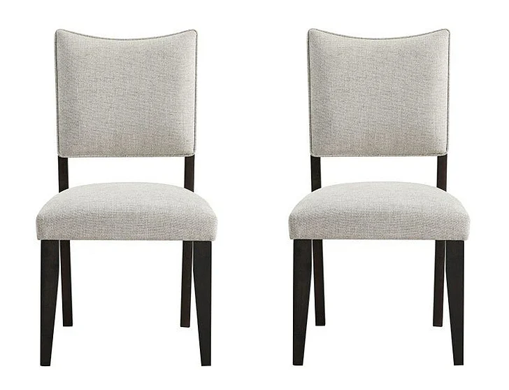 Steve Silver Roatan Upholstered Side Chair in Black RTN500S (Set of 2)