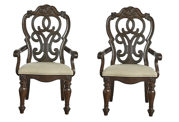 Steve Silver Royale Arm Chair (Set of 2) RY500A