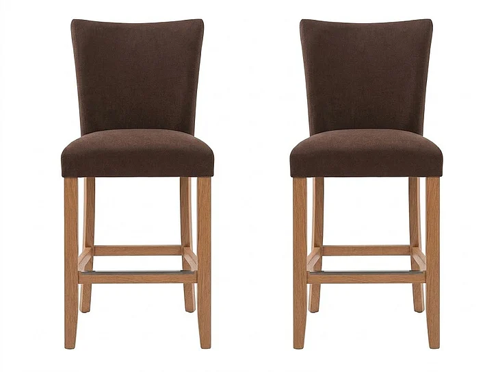 Artemis (Formerly Known as Camilla) Counter Chair in Brown VAR420TCCN (Set of 2)