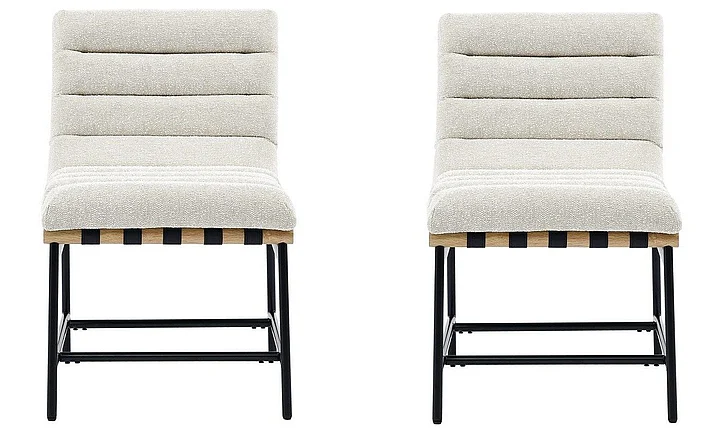 Steve Silver Nicco Beige Dining Chair (Set of 2) VNC500SBE