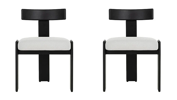 SUNPAN Titan Dining Chair - Palazzo Cream (Set of 2) 112174V