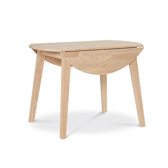 John Thomas Unfinished Century Dropleaf Table T-42DL