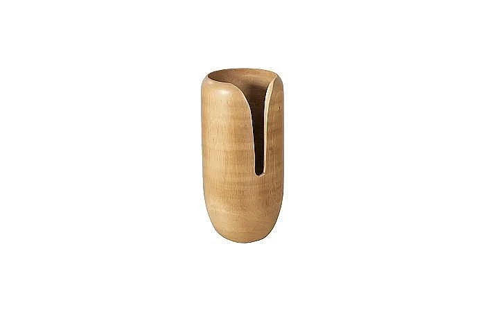 Phillips Collection Interval Wood Small Vase in Natural TH107159