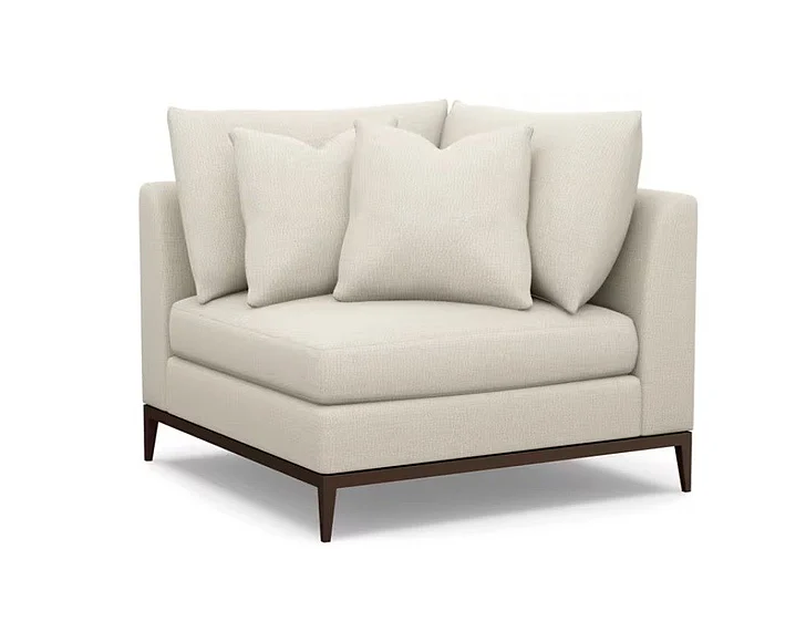 Theodore Alexander Loxely Corner Chair 10505-40 CUSTOM ITEM