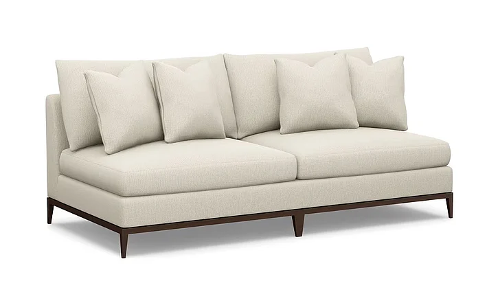 Theodore Alexander Loxely Armless Loveseat 10512-80 CUSTOM ITEM
