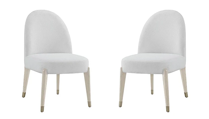 Theodore Alexander Luna Dining Side Chair II (Set of 2) in Cascade TA40076.1DLS CLOSEOUT