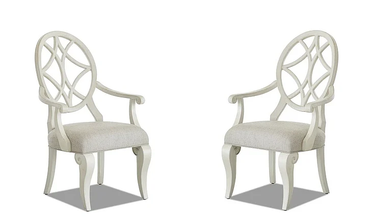 Legacy Classic Trisha Yearwood TY790 Jasper County Arm Chair in Dogwood TY790-905 (Set of 2)
