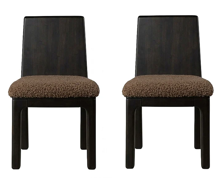 Modus Furniture Zamba Slit Back Dining Chair in Pineapple UKXT63 (Set of 2)
