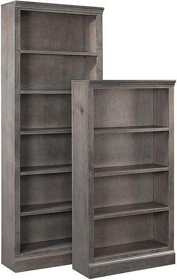 Aspenhome Churchill 48" Bookcase w/ 2 Fixed Shelves in Brindle WDR3448-BDL