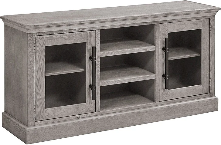 Aspenhome Manchester 66" Console w/ 2 Doors in Heather Grey WKM1241-HGR