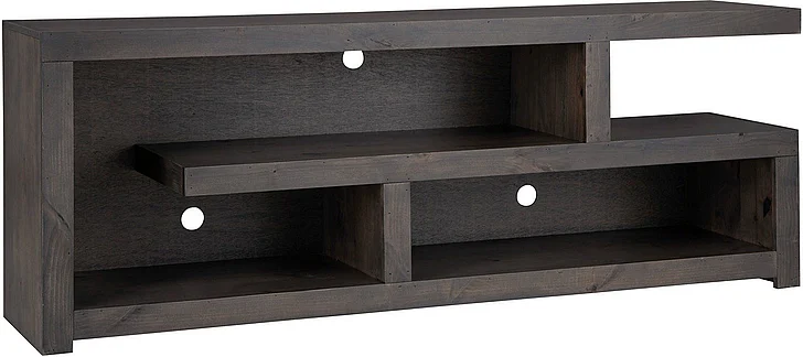 Aspenhome Mackenzie 73" Open Console in Vintage Black WMPP1073-VBK