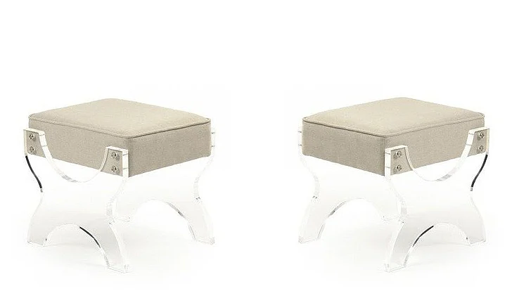 Zentique Melodie Stool (Set of 2) ZMA025