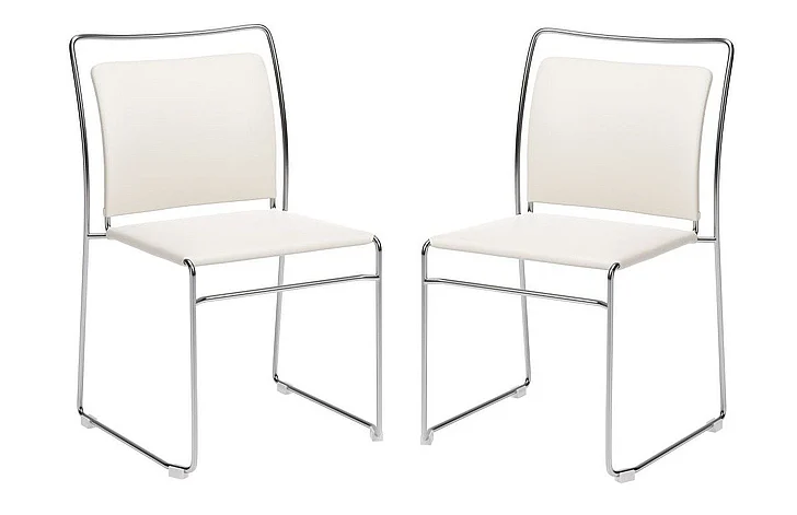 Zuo Modern Verbena Dining Chair (Set of 2) Cream 111156