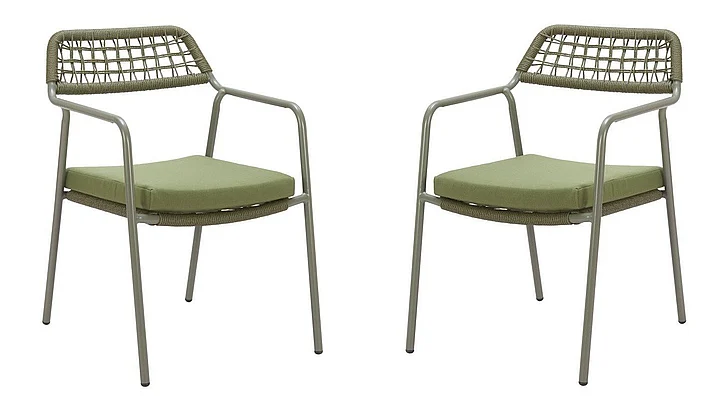 Zuo Modern Rio Dining Chair (Set of 2) Green 704167