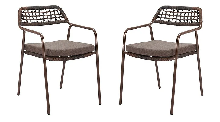Zuo Modern Rio Dining Chair (Set of 2) Brown 704168