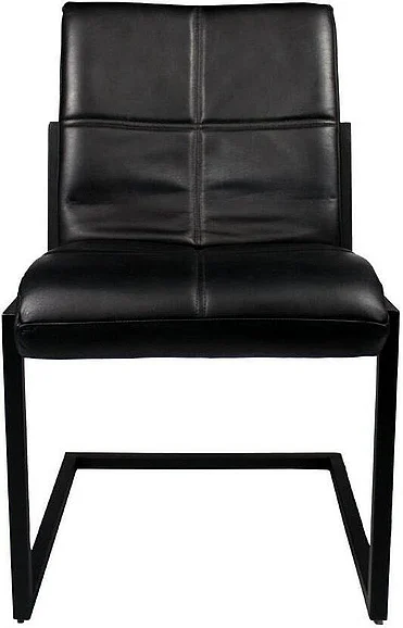 Moti Furniture Clayton Side Chair in Black 94011048