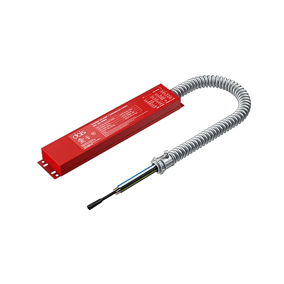 Dals Lighting Driver 8w Battery Backup in Red REC-EMD08