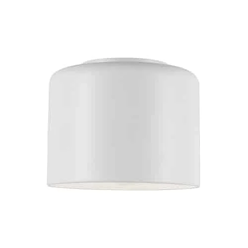 Dainolite 1LT Incand Flush Mount, MW Shade EMI-81FH-MW