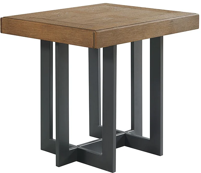 Intercon Furniture Eden 22"End Table in Dune ED-TA-2226-DNE-C