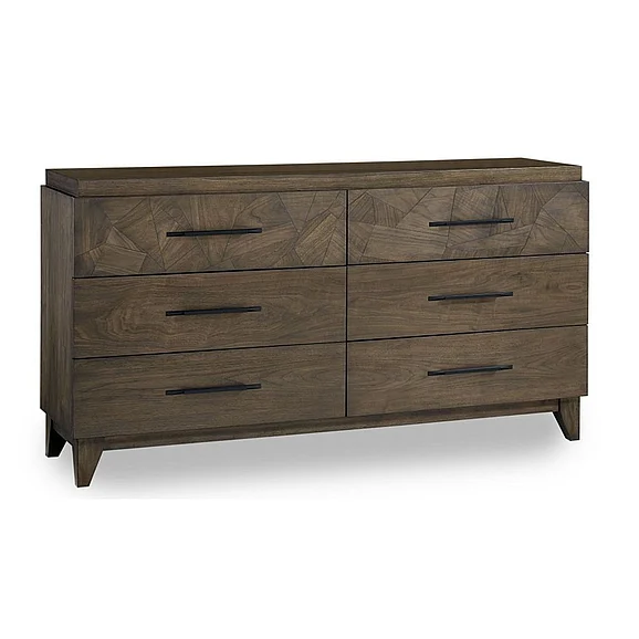 Modus Furniture Broderick Dresser in Wild Oats Brown EQY682