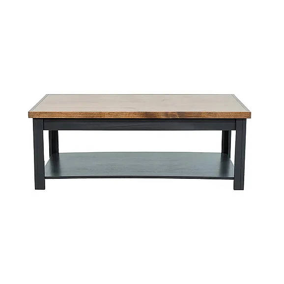Legends Essex Coffee Table in Black/Whiskey ES4210.SWK