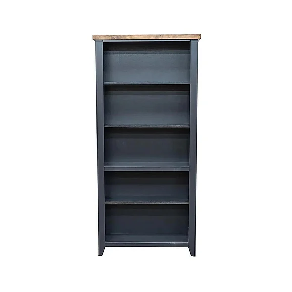 Legends Essex Bookcase in Black/Whiskey ES6672.SWK