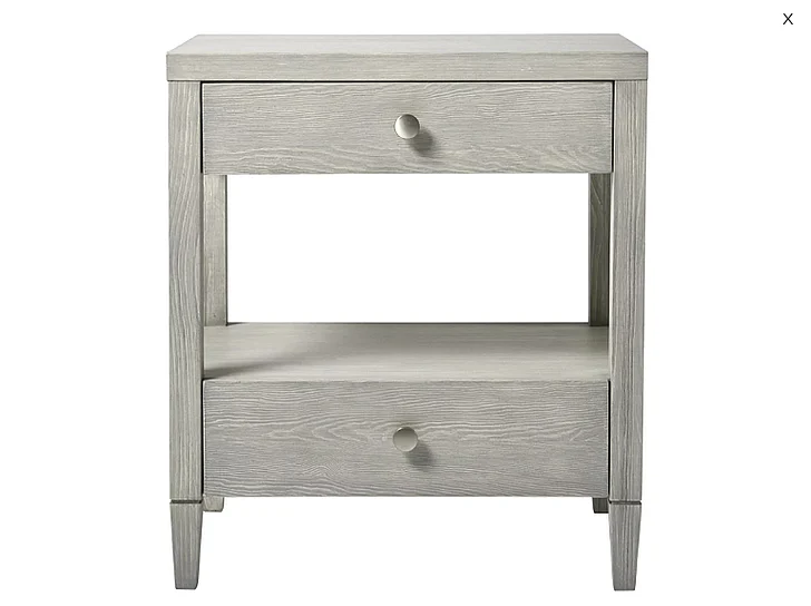 Universal Coastal Living Escape Bedside Table in Boardwalk 833A355 CLOSEOUT