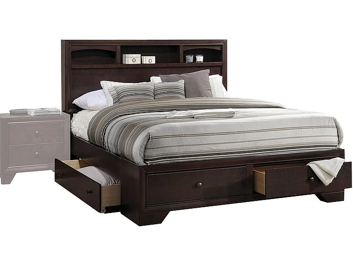 Acme Madison ll Queen Storage Bed in Espresso 19560Q