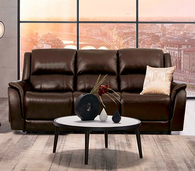 Furniture of America Gorgius Power Reclining Sofa in Espresso CM9910ES-SF-PM