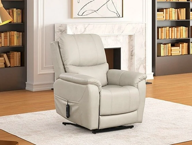 Furniture of America Ethelreda Lift Chair in Light Gray FM68002LG-LC