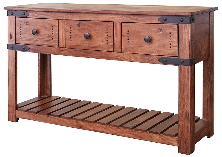 IFD Parota Sofa Table in Stain IFD867SOFA