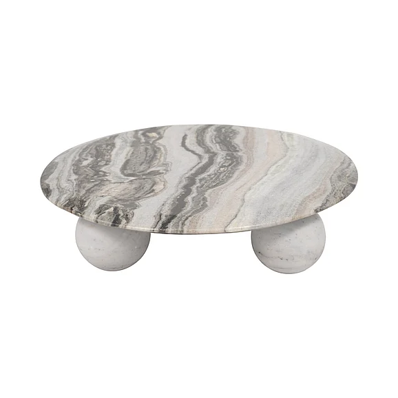 Sagebrook Home Marble, 13" Riser, 2Tone EV19031