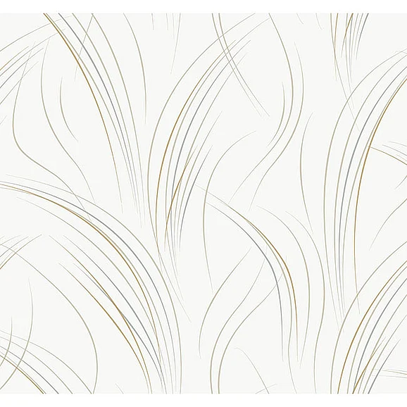 York F05-Candice Olson Casual Elegance Graceful Wisp White Wallpaper EV3939 (Double Roll)