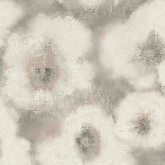 York F05-Candice Olson Casual Elegance Blended Floral Clay Wallpaper EV3963 (Double Roll)