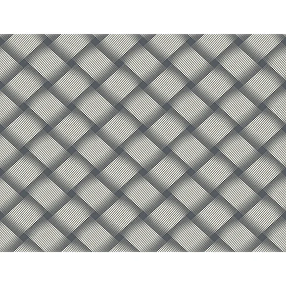 York F05-Candice Olson Casual Elegance Bayside Basket Weave Navy Wallpaper EV3969 (Double Roll)