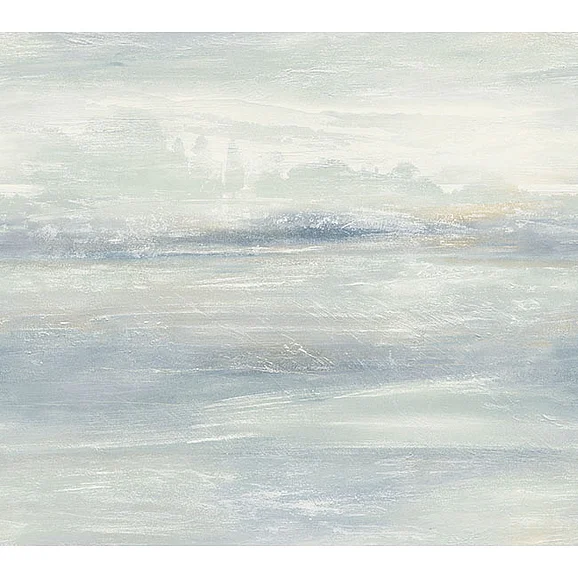 York F05-Candice Olson Casual Elegance Soothing Mists Scenic Blue Oasis Wallpaper EV3988 (Double Roll)