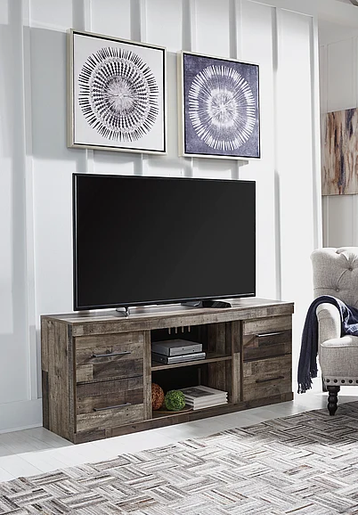 Derekson LG TV Stand w/Fireplace Option EW0200-268