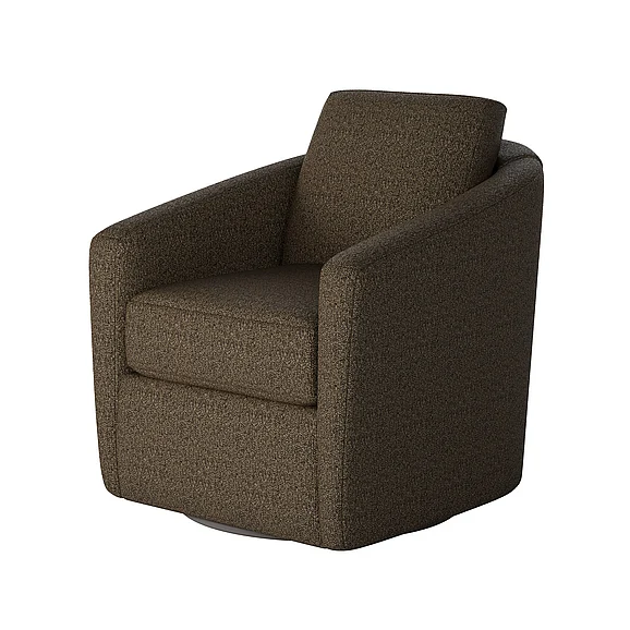 Southern Motion Daisey Swivel Glider in Toffee 105 115-17