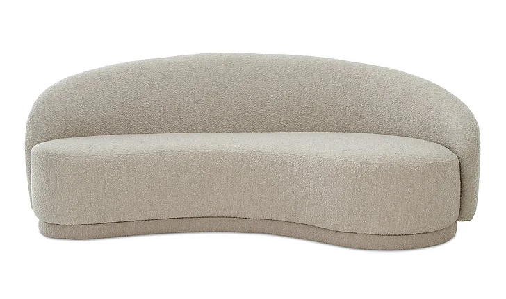 Moe's Home Collection Excelsior Sofa in Shiitake Beige JM-1009-34