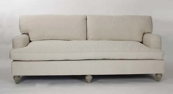 Zentique Ninon Sofa in Ivory F112-3 E272 C031
