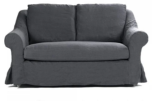 Zentique Albine Settee in Limed Grey Oak F249-2 E272 A076