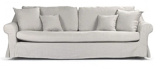 Zentique Albine Sofa in Natural F249-3.5 E272 A003